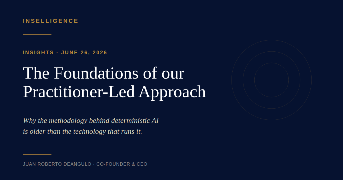 The Foundations of our Practitioner-Led Approach